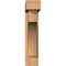 Ekena Millwork Westlake Block Smooth Bracket w/ Offset Brace, Western Red Cedar, 5 1/2"W x 22"D x 26"H BKT0604X22X26WTL05SWR - alternate 3